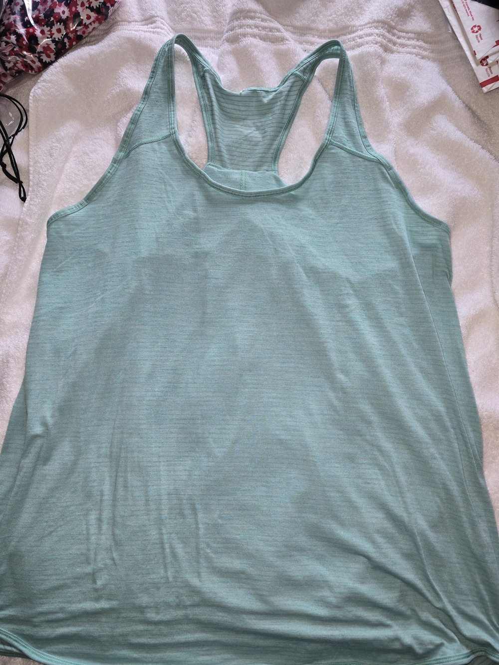 lululemon athletica Mint Green Racerback Tank